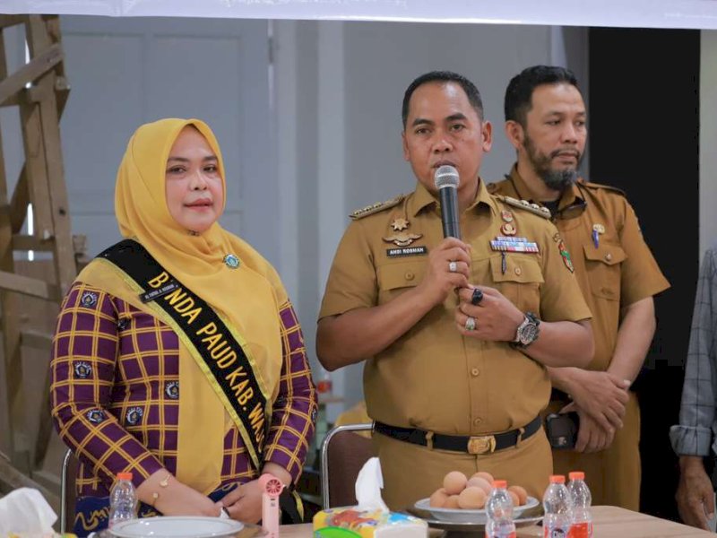 Stunting Masih Tinggi, Pemkab Wajo Gencar Sosialisasi 'Gemar Makan Telur' 
