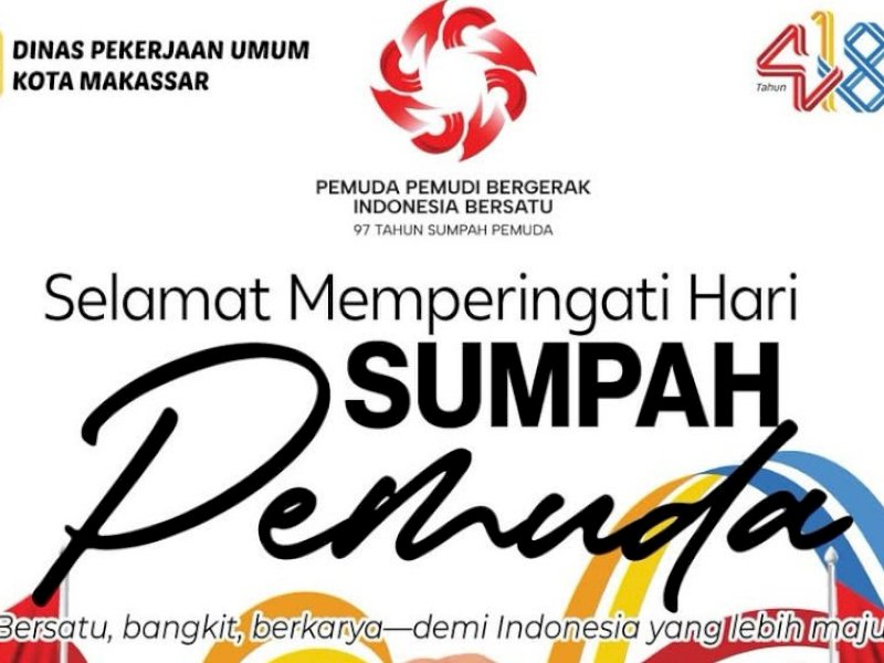 Makna Sumpah Pemuda Bagi Dinas PU Makassar: Pembangunan Infrastruktur Berkelanjutan 