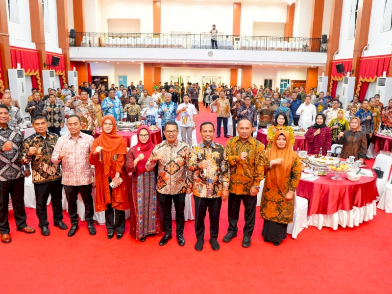 Malam Ramah Tamah Kajati Sulsel bersama Forkopimda Sulsel. 