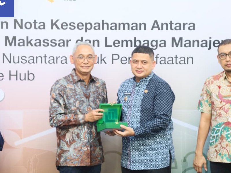 Pemerintah Kota Makassar bersama Kementerian Keuangan menandatangani MoU soal aset. 