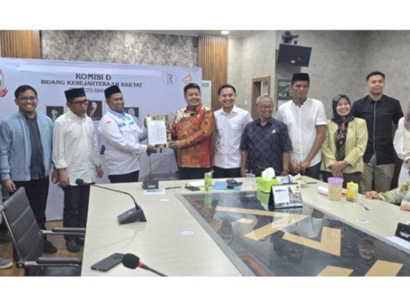 Ketua BKPRMI Temui Komisi D DPRD Makassar, Bahas Pelantikan Pengurus Baru dan Kesejahteraan Guru Mengaji