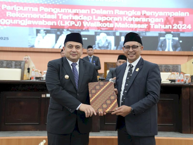 Pemkot Makassar Siap Tindaklanjuti Rekomendasi DPRD Terkait LKPJ 2024