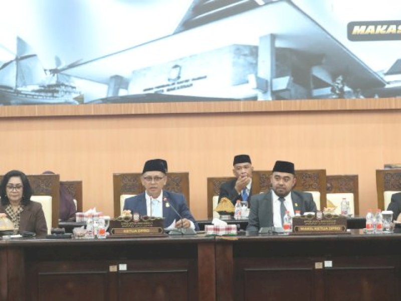 Paripurna Hasil Reses, DPRD Makassar Laporkan Kondisi Infrastruktur hingga Layanan Kesehatan