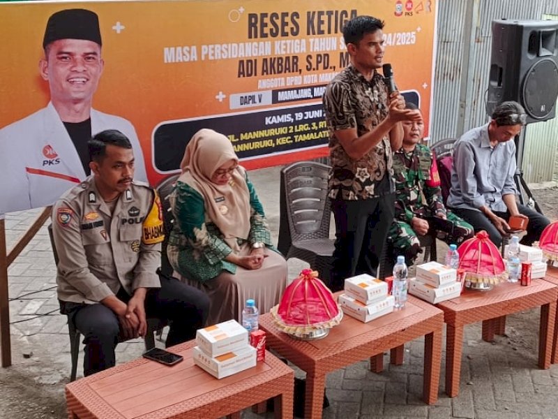 Reses di Mamajang, Mariso dan Tamalate, Adi Akbar Siap Kawal Aspirasi Warga di DPRD Makassar