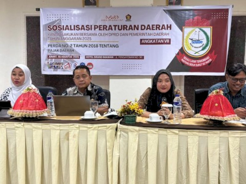 Sekretariat DPRD Makassar Tekankan Pentingnya Taat Pajak Agar PAD Mencapai Target