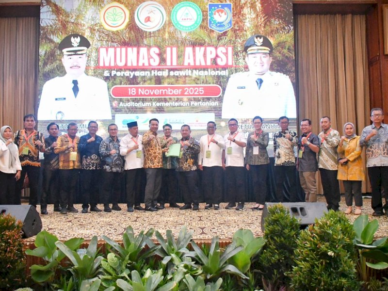 Munaslub AKPSI yang digelar di  Gedung Kementan RI. 