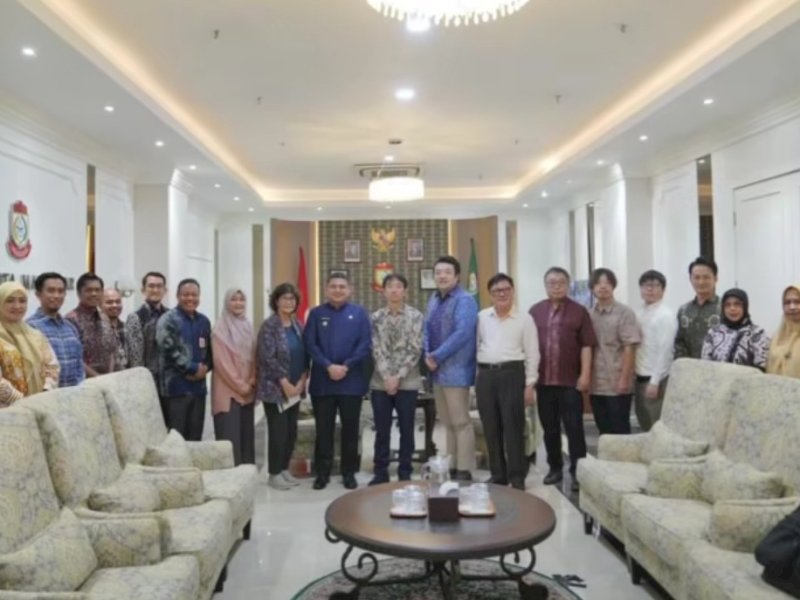 Kadis PU Makassar Zuhaelsi Dampingi Wali Kota Bertemu Vice Mayor Of Maniwa City