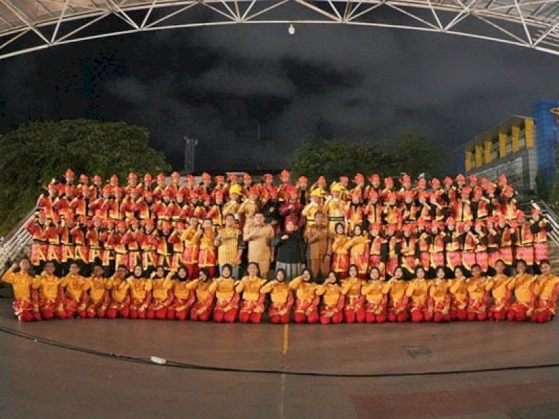 Wali Kota Appi Kukuhkan Drum Corps Makassar, Siap Bersaing di Ajang Internasional
