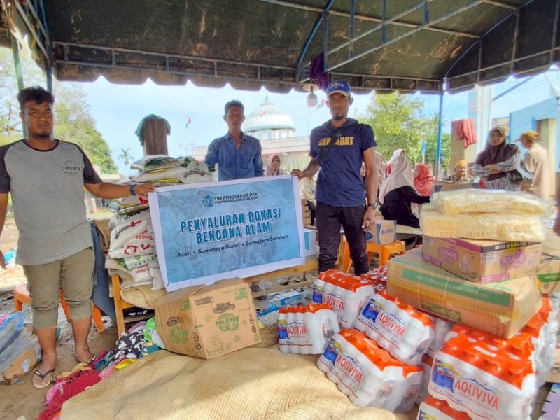 PKK Sulsel dan Andalan Peduli Salurkan Bantuan untuk Korban Bencana di Aceh