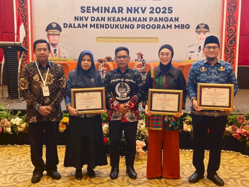 Bone Raih Terbaik Pertama Capaian Vaksinasi Ternak se-Sulsel