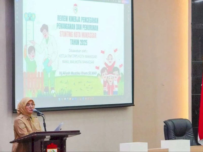Angka Stunting Makassar Turun jadi 22,9%, Wawali Aliyah: Butuh Terobosan