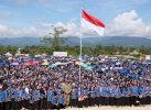 3.164 PPPK PW Luwu Utara Dilantik di Bantaran Sungai Masamba