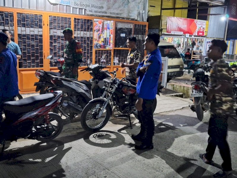 Koramil Belawa Wajo Gelar Patroli Terpadu Jelang Akhir Tahun
