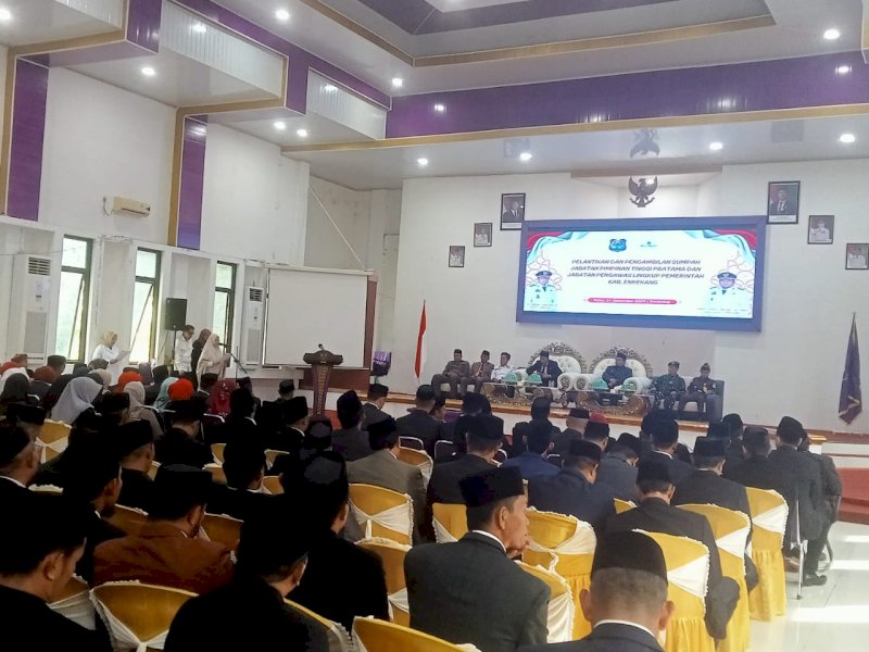 Bupati Enrekang Mutasi Besar-besaran, Rotasi 129 Pejabat