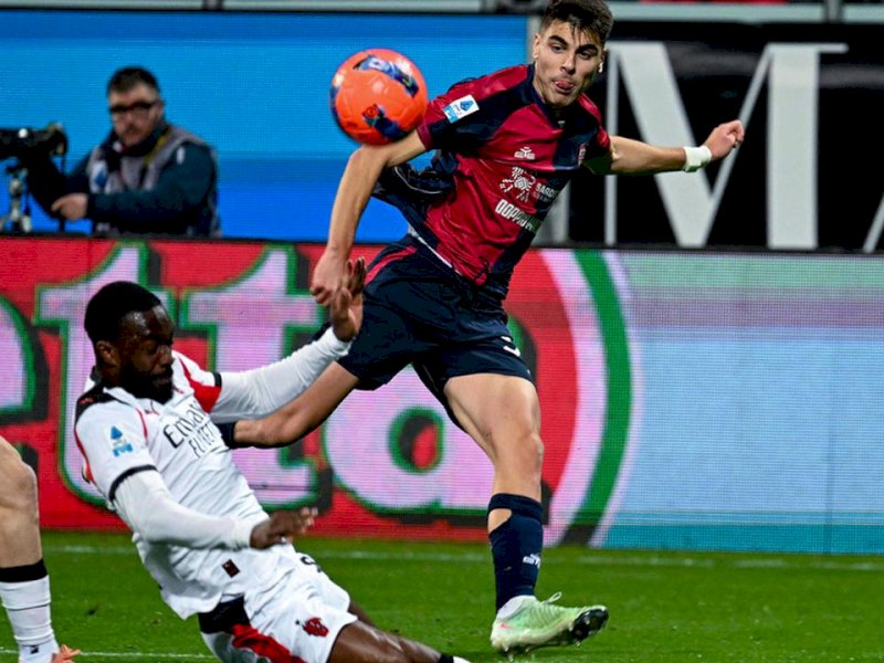 LIGA ITALIA: Taklukkan Cagliari 1-0, AC Milan ke Puncak Klasemen   