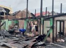 Kebakaran di Mattaropuli Bone, 3 Rumah Ludes