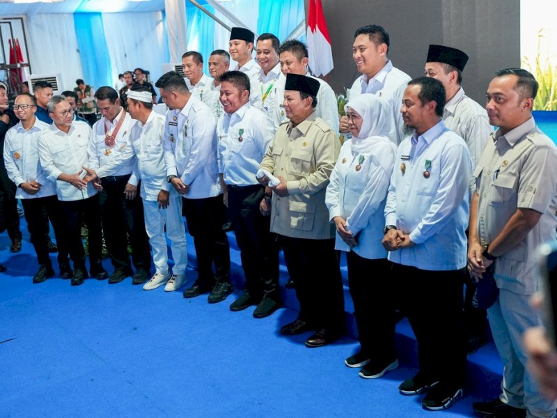 Sudirman Raih Tanda Kehormatan Satyalancana Wira Karya dari Presiden Prabowo