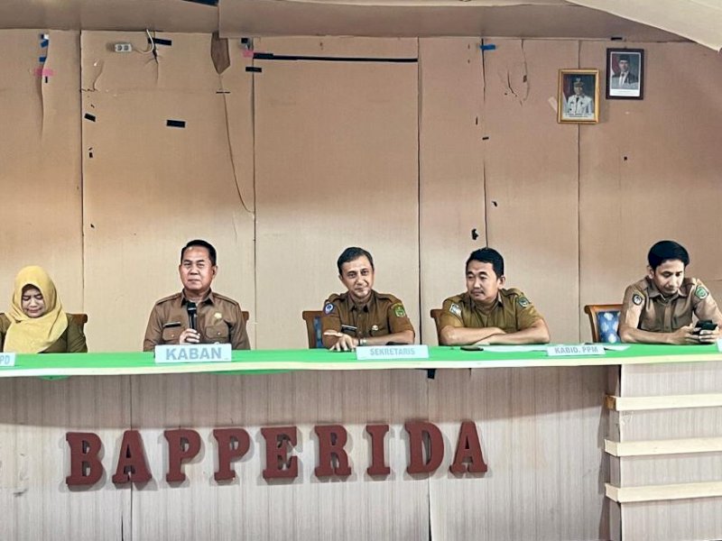 Bapperida Lutra Komitmen jadi Pusat Solusi Perencanaan Pembangunan Daerah
