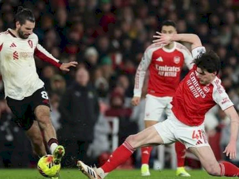 LIGA INGGRIS: Arsenal Vs Liverpool Tuntas Tanpa Pemenang