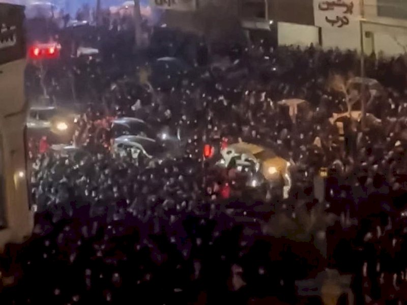 Gelombang Unjuk Rasa di Iran Memburuk, 51 Orang Tewas 