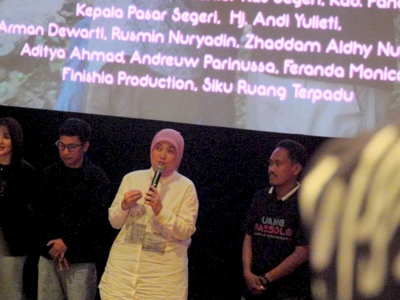 Nobar Uang Passolo, Wawali Aliyah  Siap Dorong Kreativitas Anak Muda Makassar