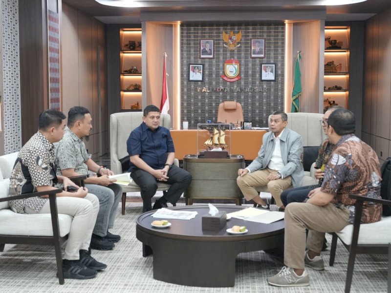 Wali Kota Makassar Munafri Arifuddin bertemu manajemen PT Gowa Makassar Tourism Development Tbk (GMTD).