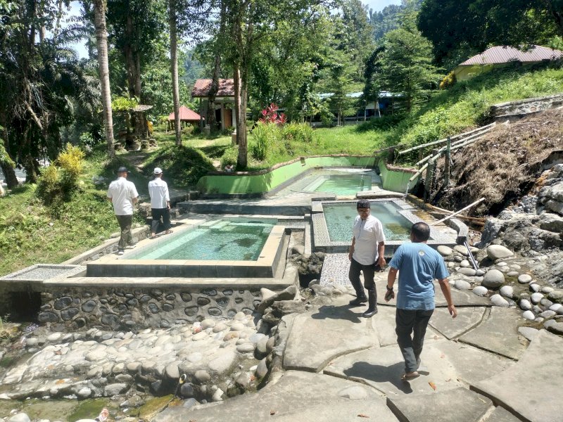 Jelang Syukuran Akbar, PP Lutra Survei Kawasan Wisata Air Panas Pincara