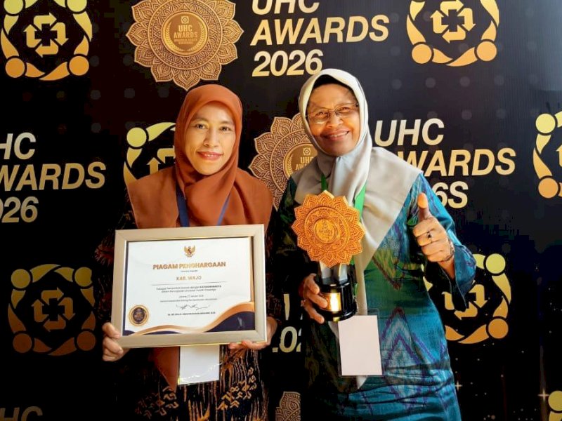 Pemkab Wajo Raih Penghargaan UHC 2026, Bupati Andi Rosman: Ini Bukan Akhir