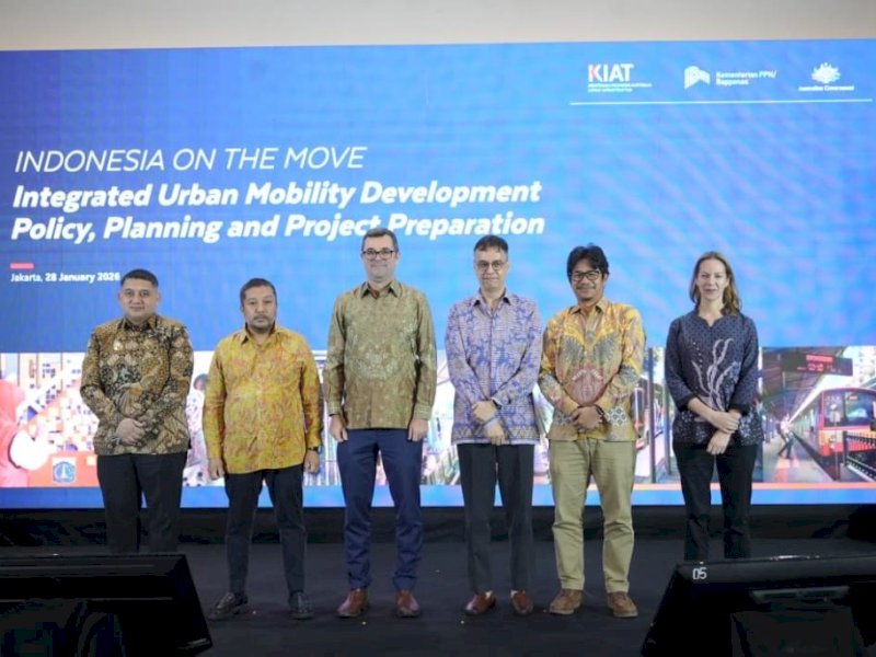 Wali Kota Makassar, Munafri Arifuddin menghadiri forum nasional&nbsp;Indonesia on the Move &ndash; Forum Mobilitas Perkotaan