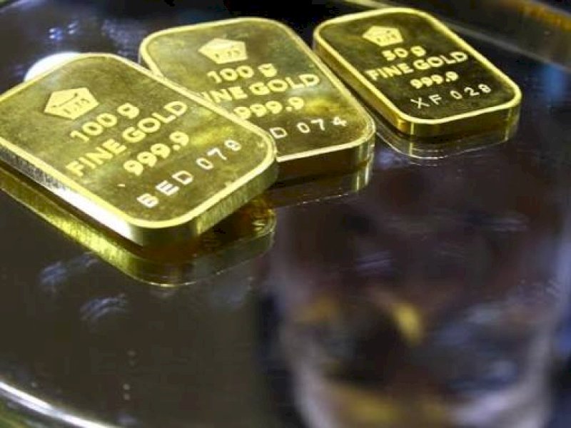 Harga Emas Antam Melesat, Hari Ini Sentuh Rp3.168.000 per Gram