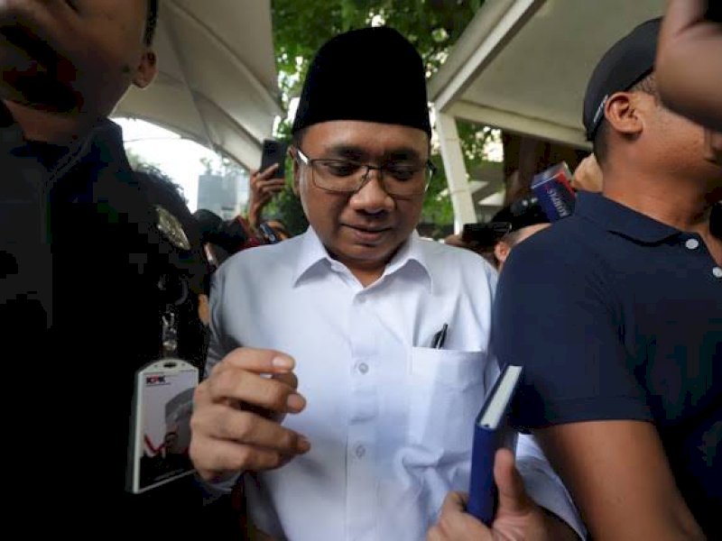 Usai Diperiksa 5 Jam di KPK, Gus Yaqut Irit Bicara 