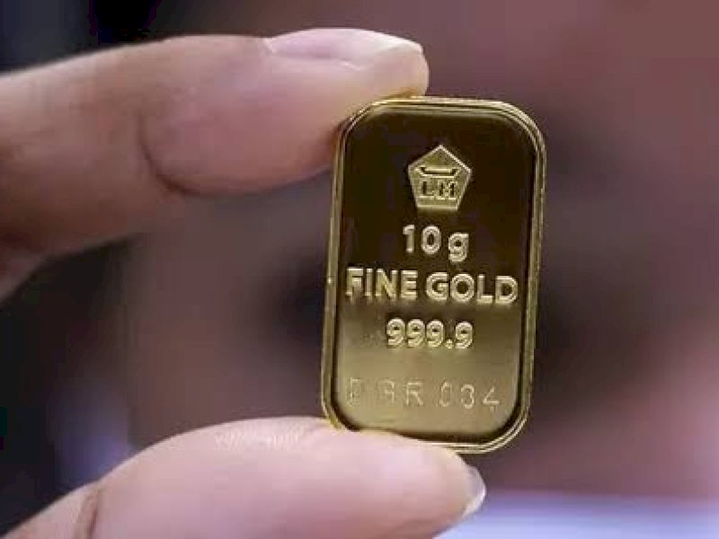 Harga Emas Rontok, Kini di Level Rp2.860.000 per Gram
