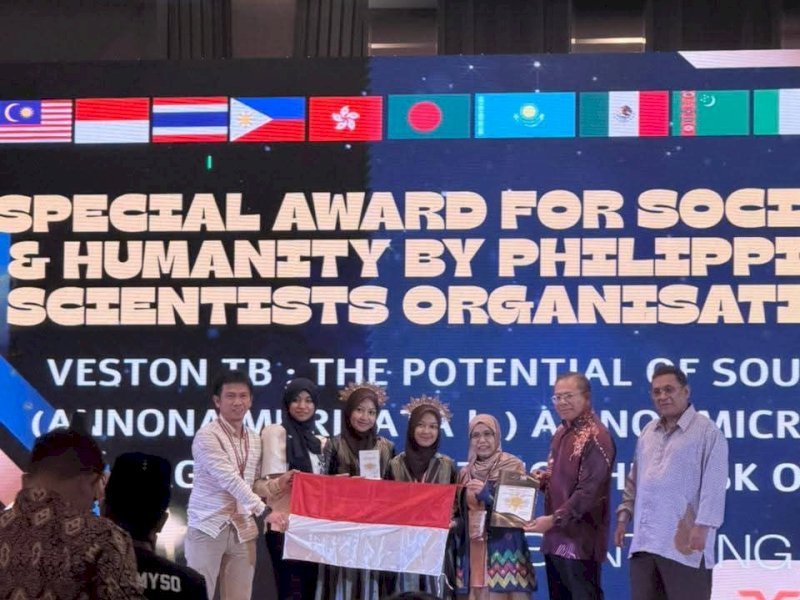 Didukung Gubernur Sudirman, Siswa SMAN 1 Bantaeng Raih Medali Emas di Ajang STEM Thailand