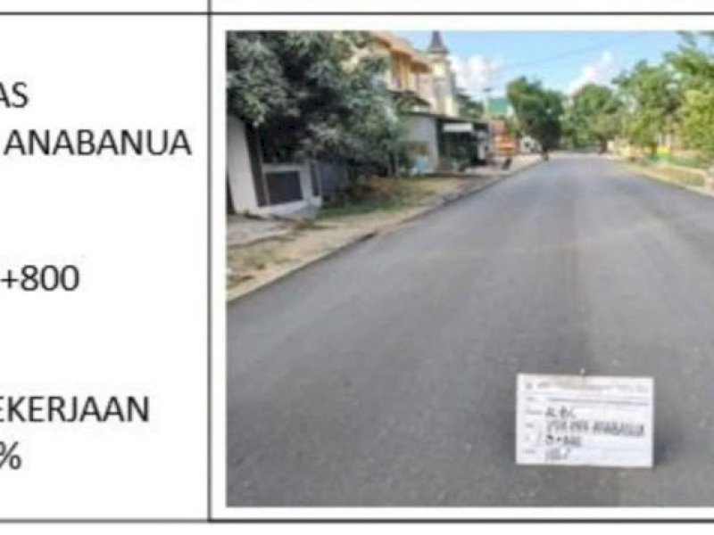 Sudirman Ingatkan Proyek Jalan Impa&ndash;Impa Anabanua Wajo Harus Kelar Tepat Waktu