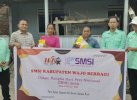 Peringati HPN 2026, SMSI Wajo Berbagi Paket Sembako 