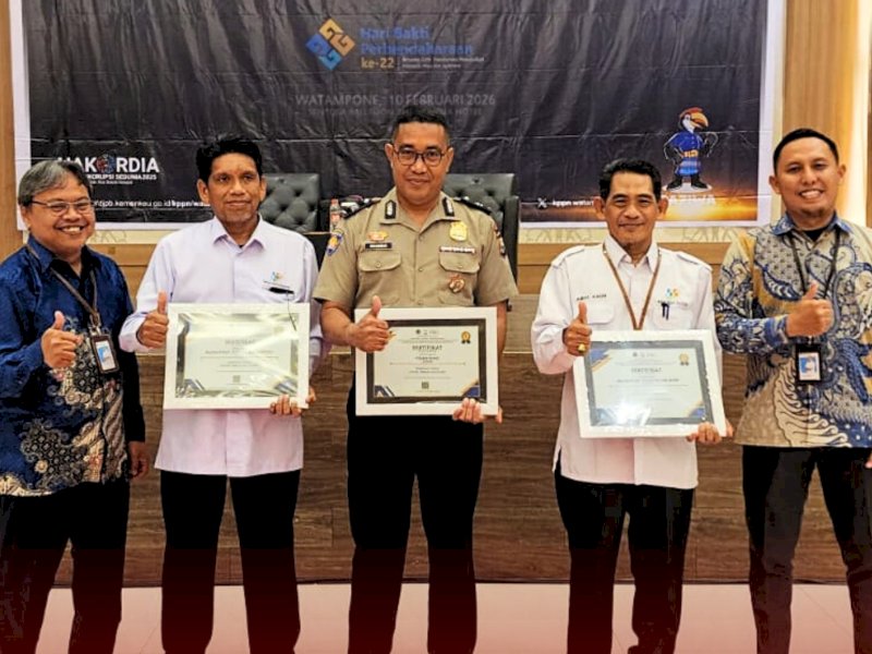 Polres Wajo Raih Penghargaan IKPA Sempurna dan Satker Terbaik 2025