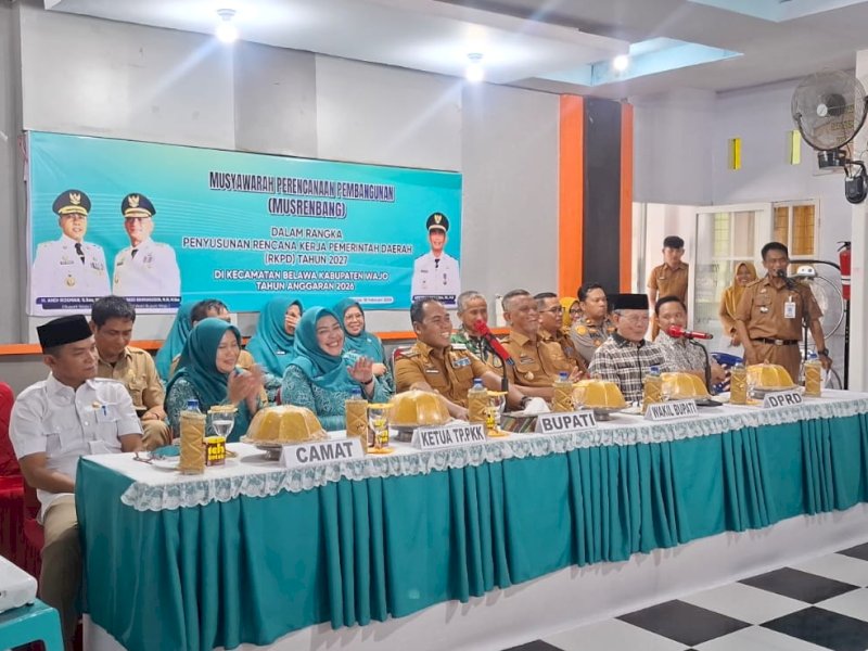 Musyawarah Perencanaan Pembangunan (Musrenbang) Kecamatan Belawa. 