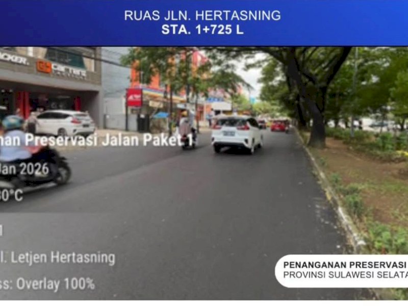 Sudirman Yakin Proyek Jalan Hertasning- Burung-burung Selesai Tepat Waktu