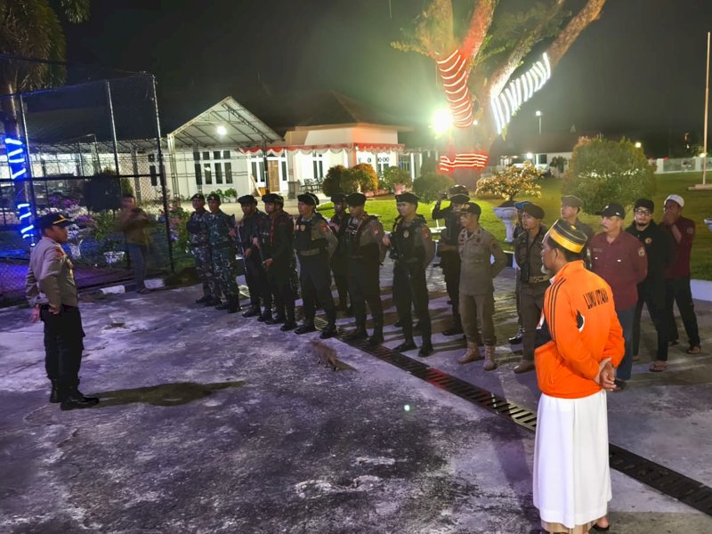 Andi Rahim Instruksikan Patroli Gabungan Jaga Ramadan dan Nyepi di Lutra 