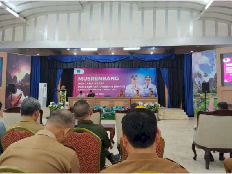 Pemkab Maros Gelar Musrenbang RKPD 2027: Fokus pada Kesejahteraan di Tengah Efisiensi