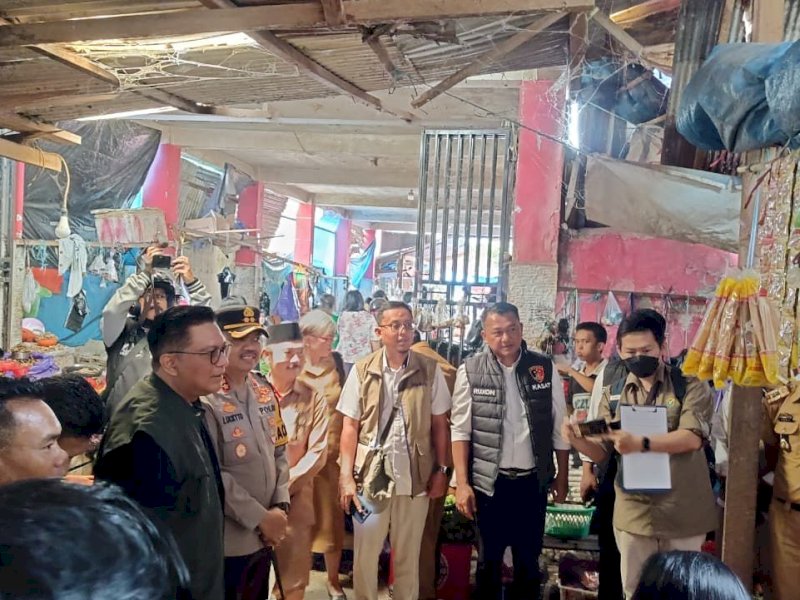 Bapanas-Kapolres Torut Cek Pangan di Pasar Rantepao, Temukan Harga di Atas HET