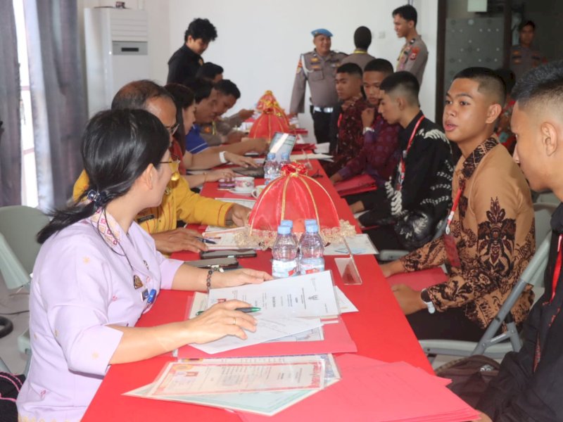 Gelar Rikmin Calon Anggota Polri, Polres Torut Jamin Transparan-Gratis 