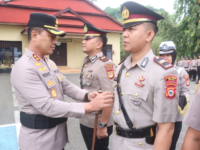 9 Pejabat Polres Wajo Dirotasi, Iptu Aprinando jadi Kasatlantas 