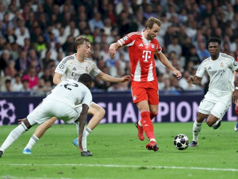LIGA CHAMPIONS: Bayern Munich Sikat Real Madrid 2-1