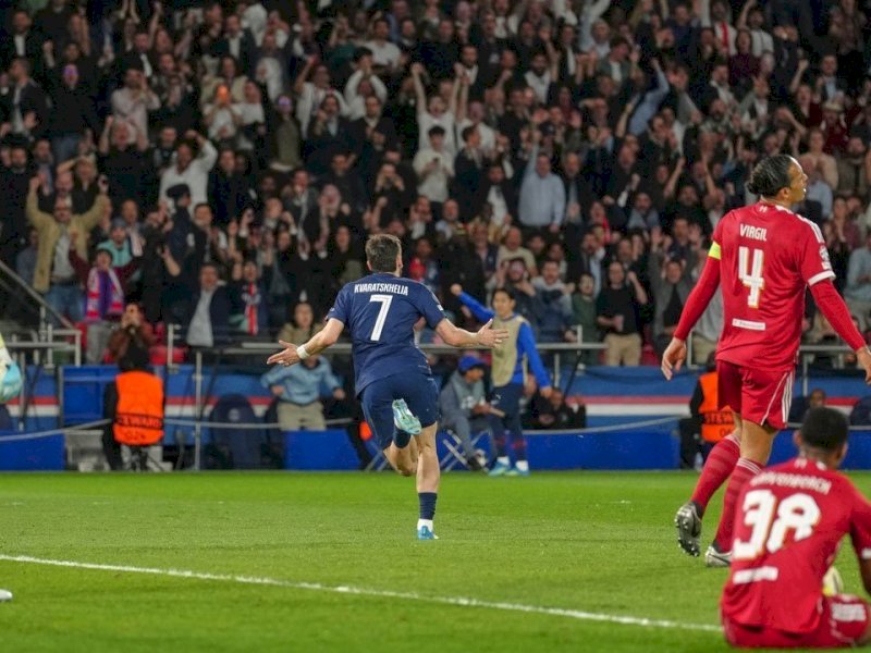 LIGA CHAMPIONS: PSG Gasak Liverpool 2-0