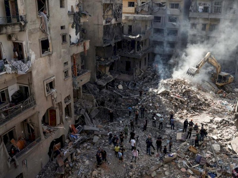 AS-Iran Gencatan Senjata, Israel Bombardir Lebanon dan Tewaskan 112 Orang