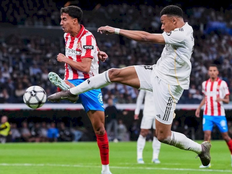LIGA SPANYOL: Girona Tahan Real Madrid 1-1 di Bernabeu