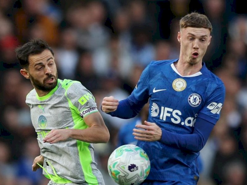 LIGA INGGRIS: Perkasa! Manchester City Hantam Chelsea 3-0