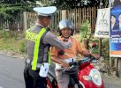 Tekan Laka dan Pelanggaran, Satlantas Polres Wajo Amankan Sejumlah Titik Rawan di Sengkang