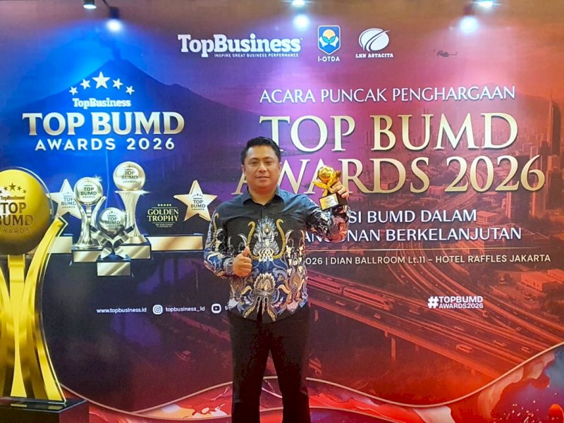 Perumda Air Minum Tator Raih Top BUMD Awards Nasional 2026
